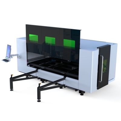 高出力サイドプル 6000W 3015LS 金属板ファイバーレーザー切断機