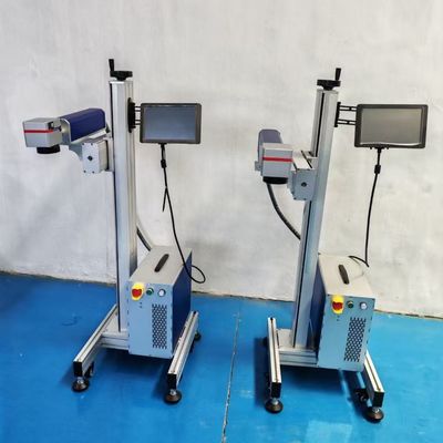 ファイバーレーザーワイヤーマーキングマシン 生産ラインおよび小規模ビジネス向け 30W 50W 100W